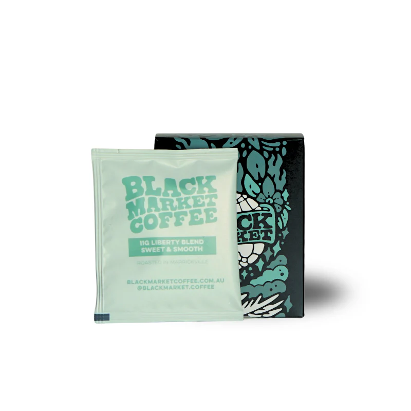 Black Market Coffee Drip Baggies - 10 Pack