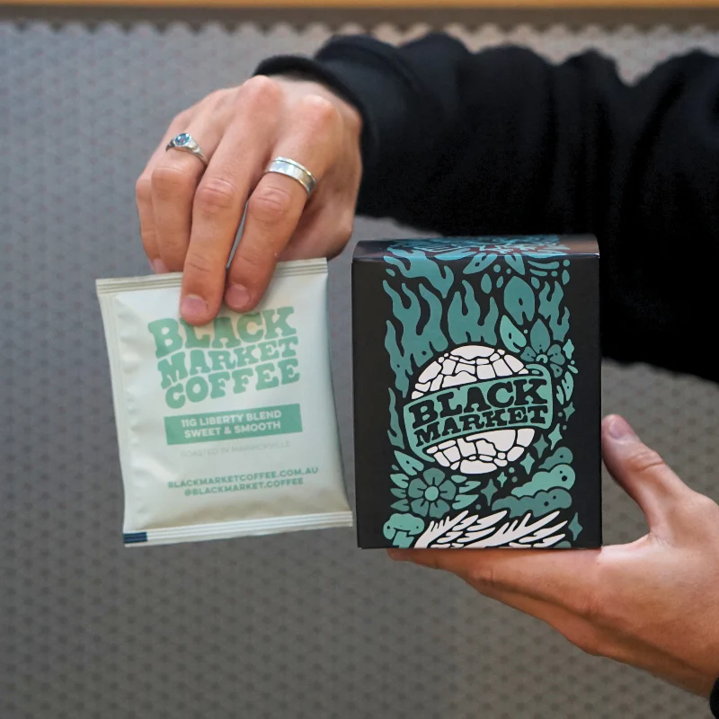 Black Market Coffee Drip Baggies - 10 Pack - Image 2