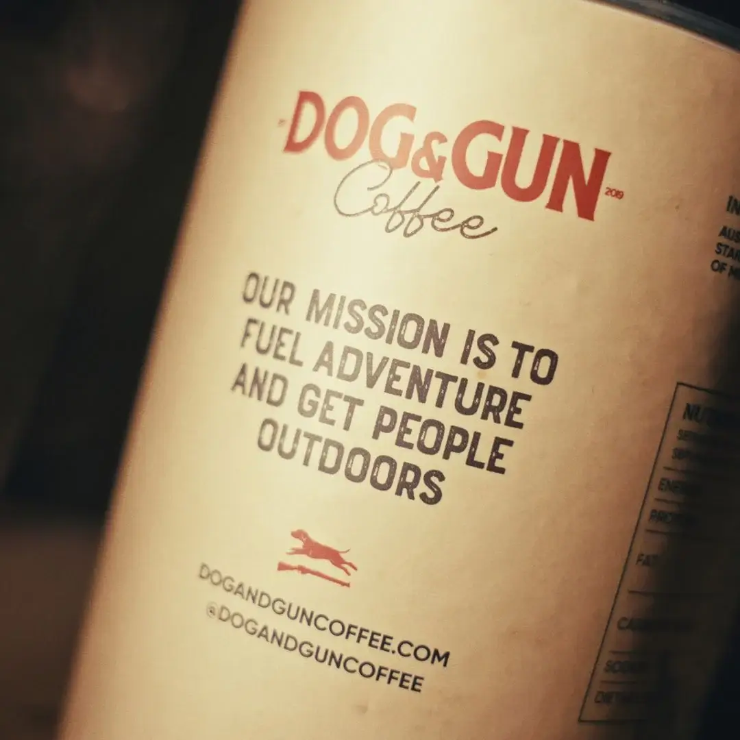 Dog and Gun Hog Choccie Hot Chocolate Mix 500g Tin - Image 2