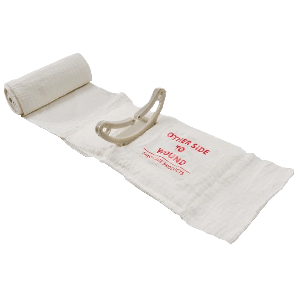 FIRSTCARE Civilian Trauma & Haemorrhage Control Bandage 10 x 17cm (White) dressing