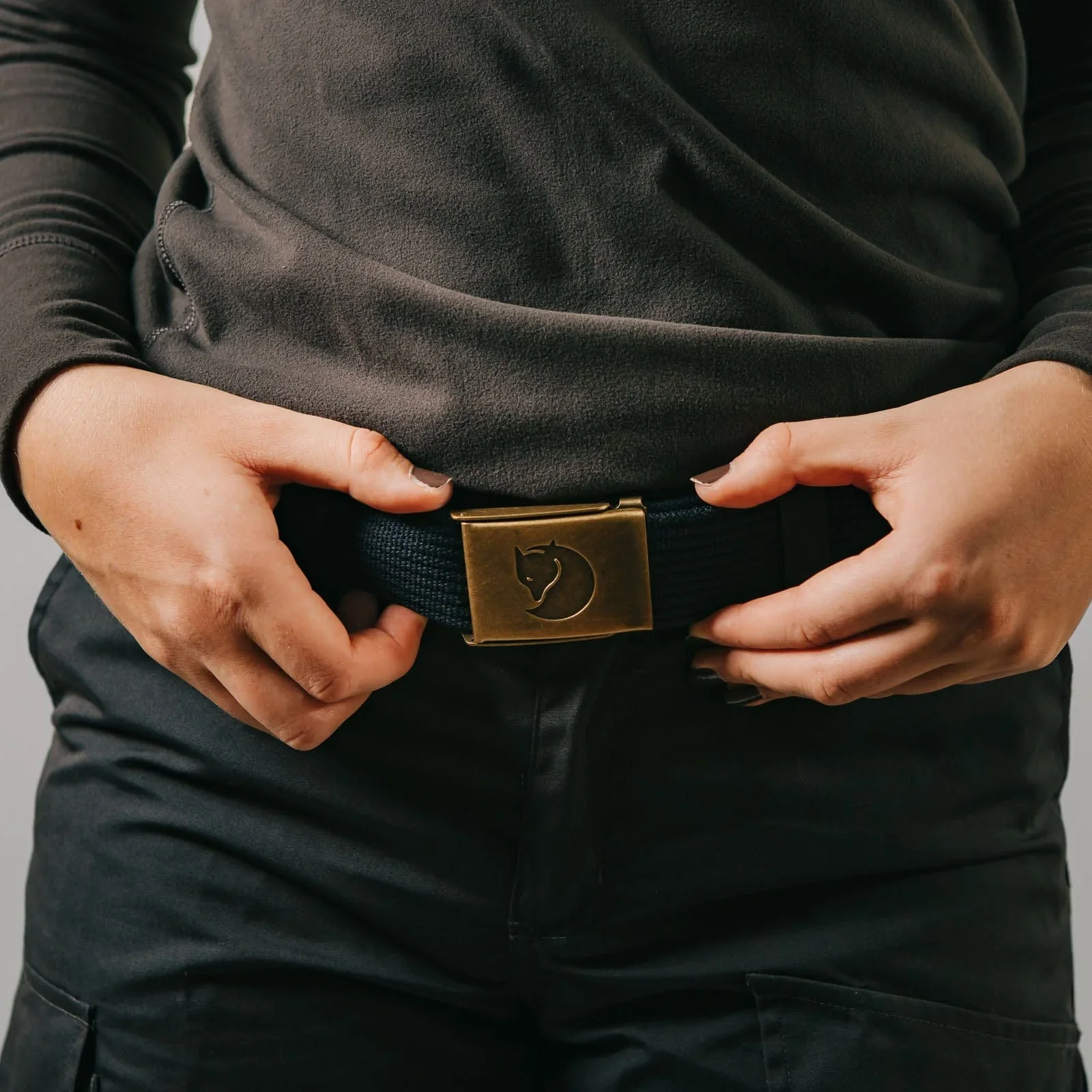 Fjällräven Canvas Brass Belt 4cm - Image 4