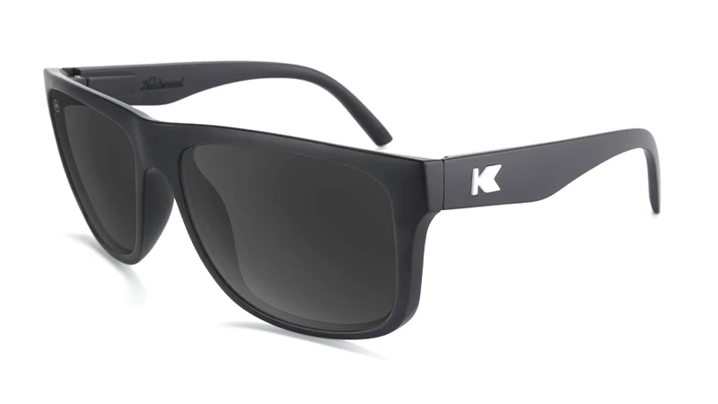 Knockaround Sunglasses Torrey Pines - Matte Black / Smoke