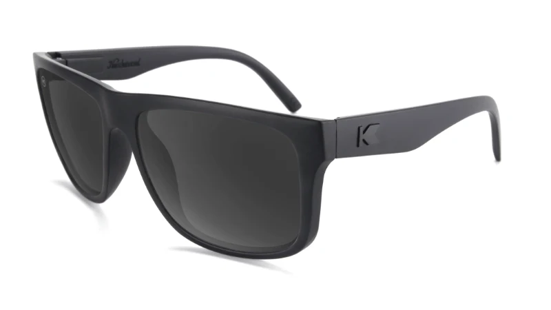Knockaround Sunglasses Torrey Pines - Black on Black