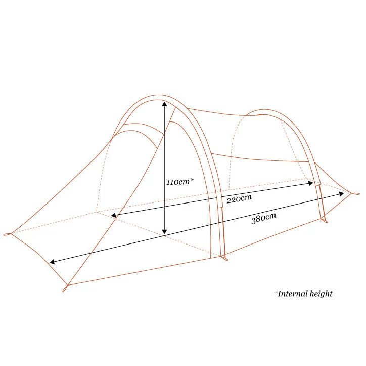 Mont Supercell 4 Season Tunnel Tent Rental - Image 5