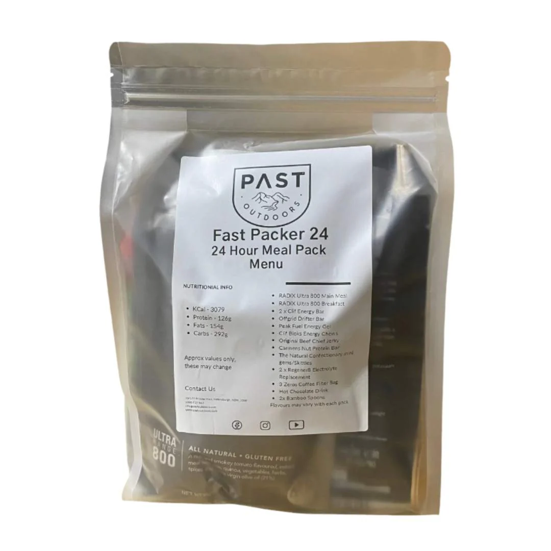 PAST Outdoors Originals 24 Hour Meal Packs
