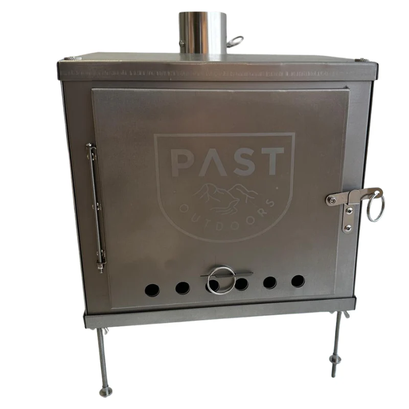 PAST Outdoors Originals Titanium Flatpack Fold-up Stove Large PRESALE