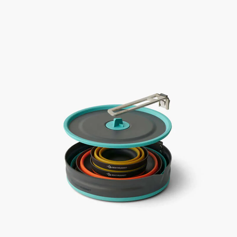 Sea To Summit Frontier UL Collapsible One Pot Cook Set - 5 Piece - Image 2